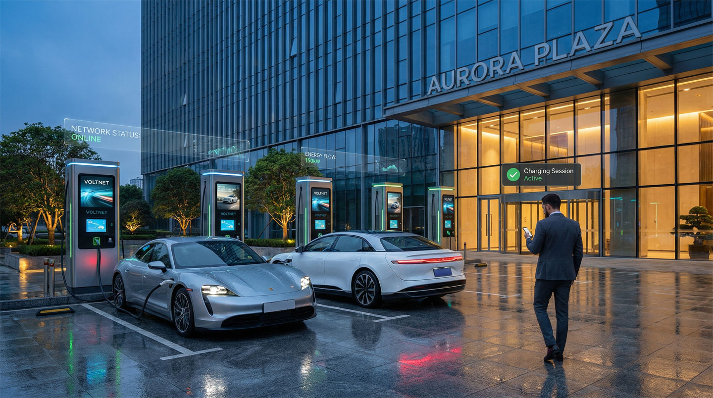 Зарядные станции для бизнеса